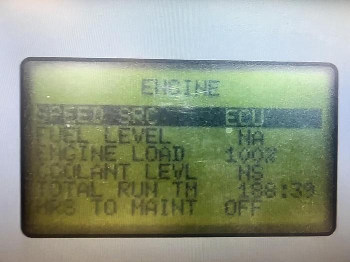 Used Used MTU DS600 12V1600G80S Diesel Generator, 188 Hrs, EPA Tier 2, 600 KW