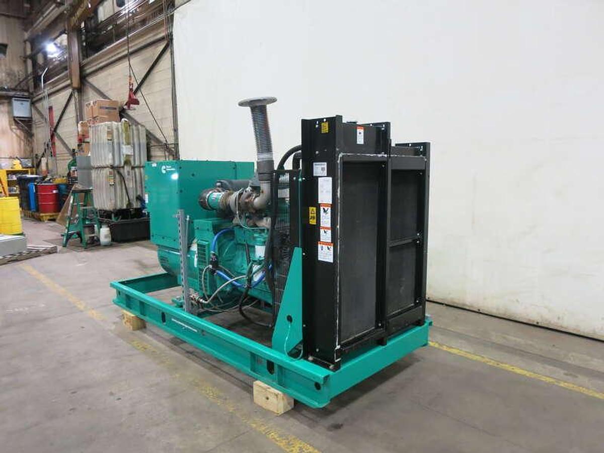 Used Cummins DQDAC QSL9-G7 Diesel Generator, 291 Hrs, EPA Tier 3  300 kW