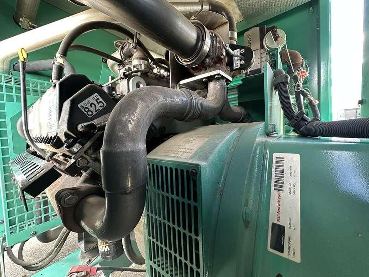 Used Used Cummins GGHJ Natural Gas / Propane Generator, 257 Hrs, EPA Certified 0 125 kW