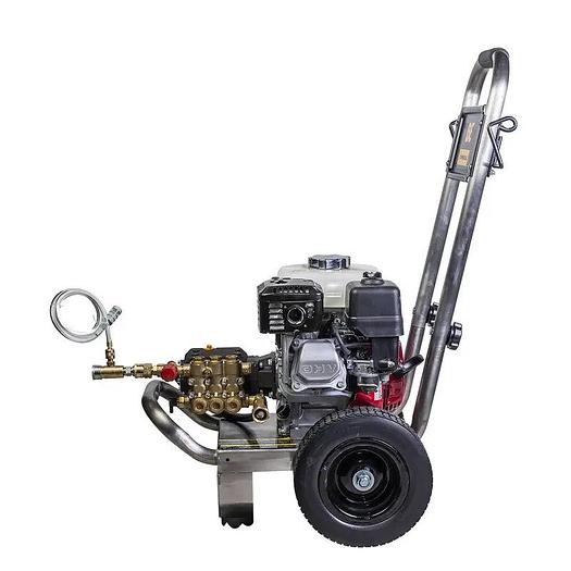 2,500 PSI - 3.0 GPM Gas Pressure Washer with Honda GX200 Engine and Comet Triplex Pump - PE-2565HWSCOMSP