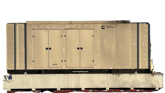 Used Used Cummins DQCA QSK23-G7 Diesel Generator, 627 Hrs, EPA Tier 2, 600 KW