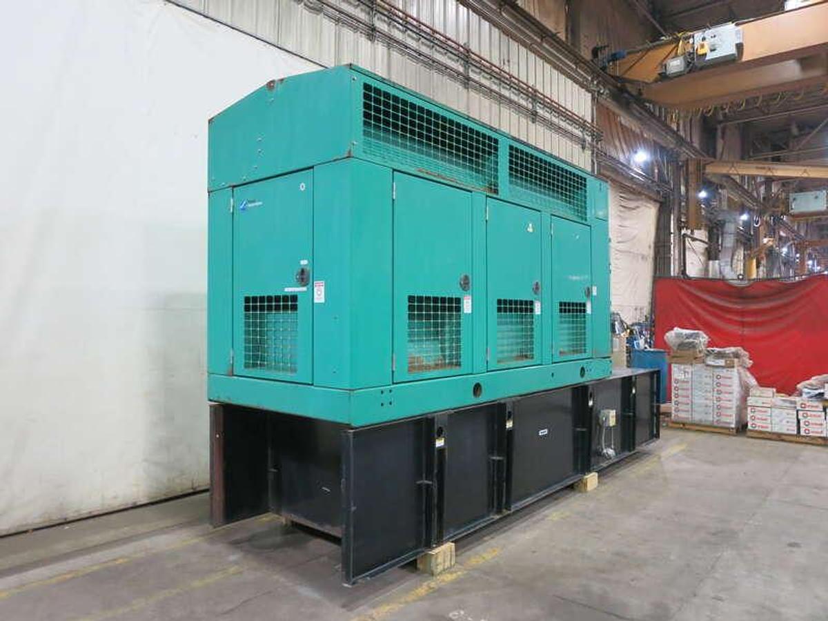 Used Cummins DFEK QSX15-G9 Diesel Generator, 887 Hrs500 kW