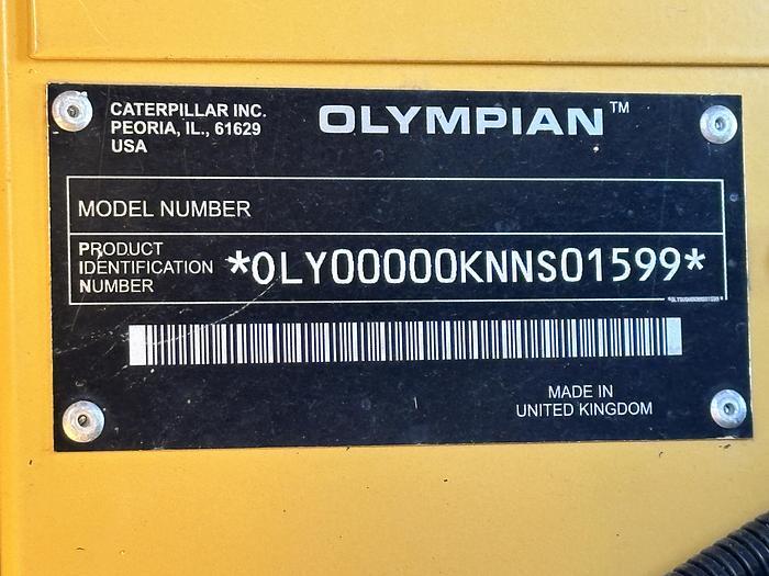 Used Used Caterpillar D200P4 Diesel Generator, 171 Hrs, 200 KW