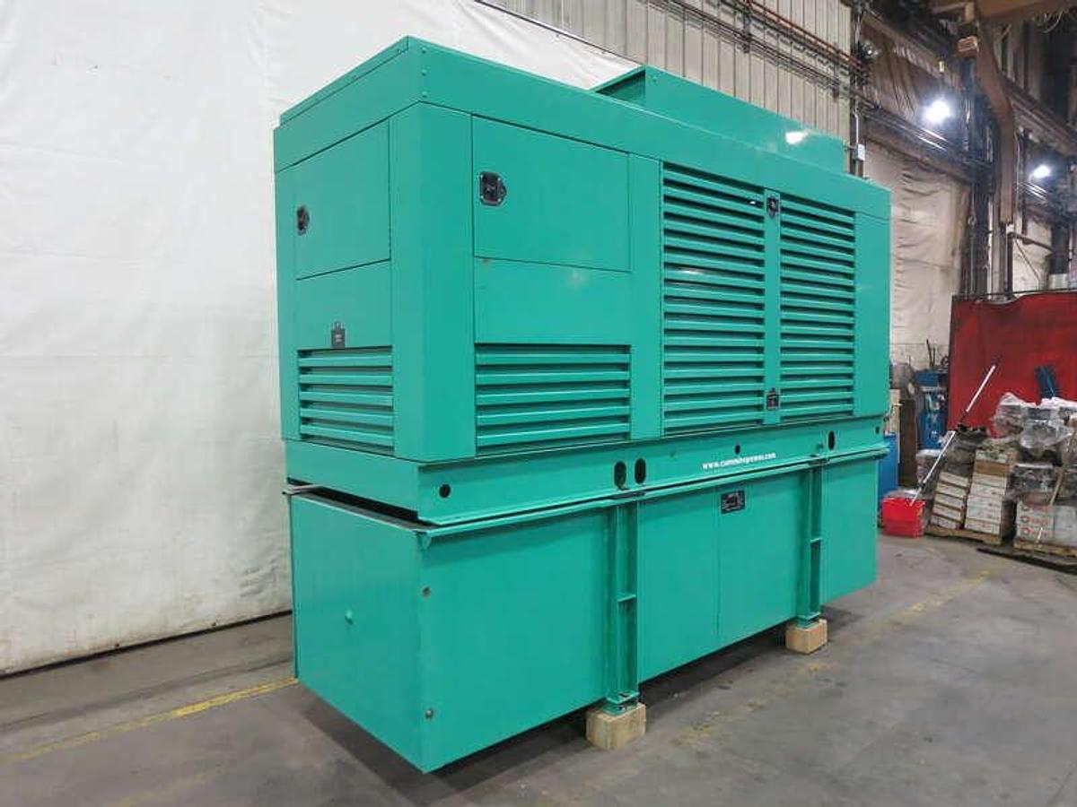 Used Used Cummins DFCB Diesel Generator, 374 Hrs  300 kW