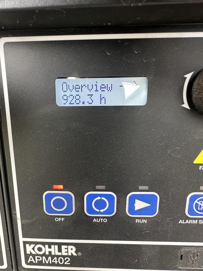 Used Used 2014 Kohler Diesel Standby Generator