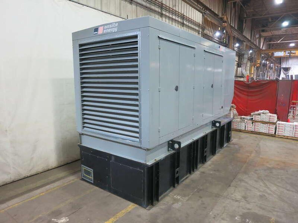 Used Used MTU DS600 12V1600G80S Diesel Generator, 105 Hrs, EPA Tier 2  600 kW