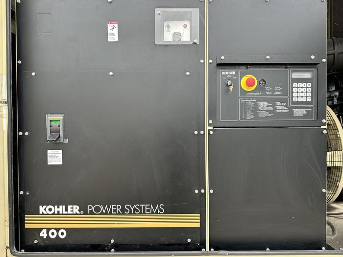 Used Used Kohler 400REOZJ John Deere 6135HF485 Diesel Generator, 381 Hrs, EPA Tier 3, 400 KW