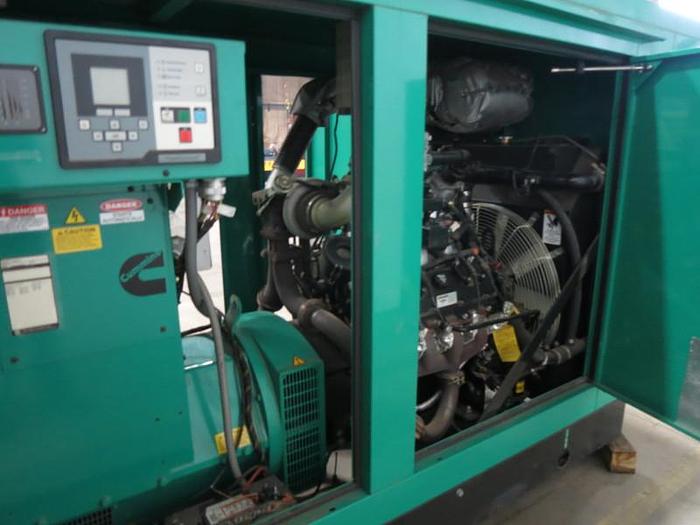 Used Cummins 150 kW standby natural gas generator set, model 150GFPA,