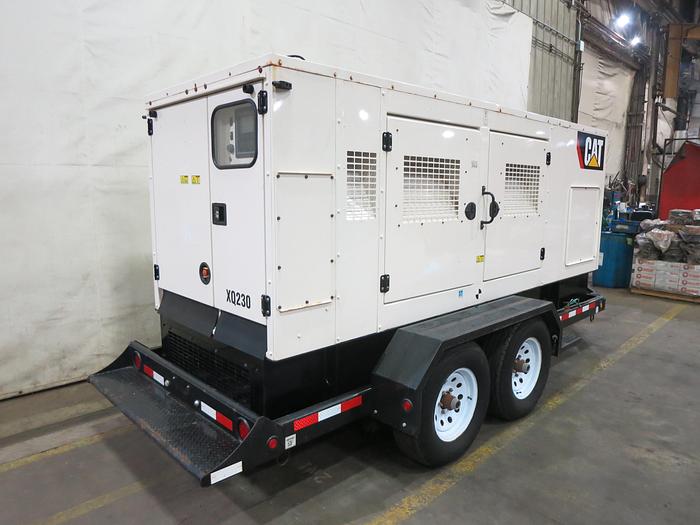 Used Used Caterpillar XQ230 Rental Grade Diesel Generator, 4588 Hrs, EPA Tier 4F, 200 KW