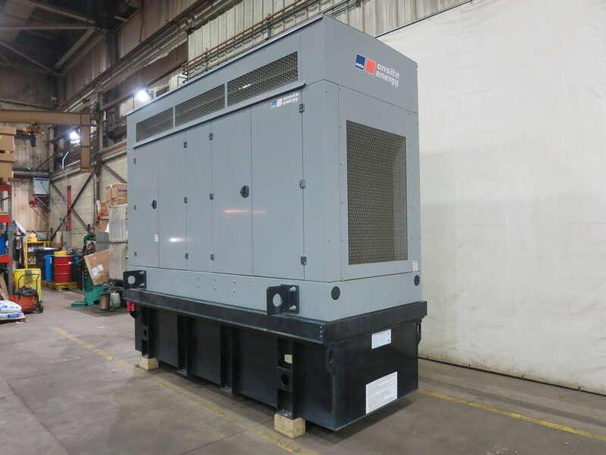 Used Used MTU DS250 6R1600G70S Diesel Generator, 390 Hrs, EPA Tier 3 250 kW