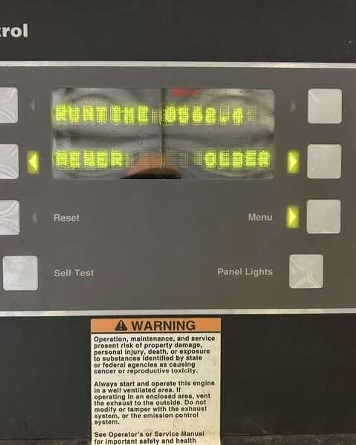 Used Used Cummins DFLC KTA50-G3 Diesel Generator, 562 Hrs 1250 kW