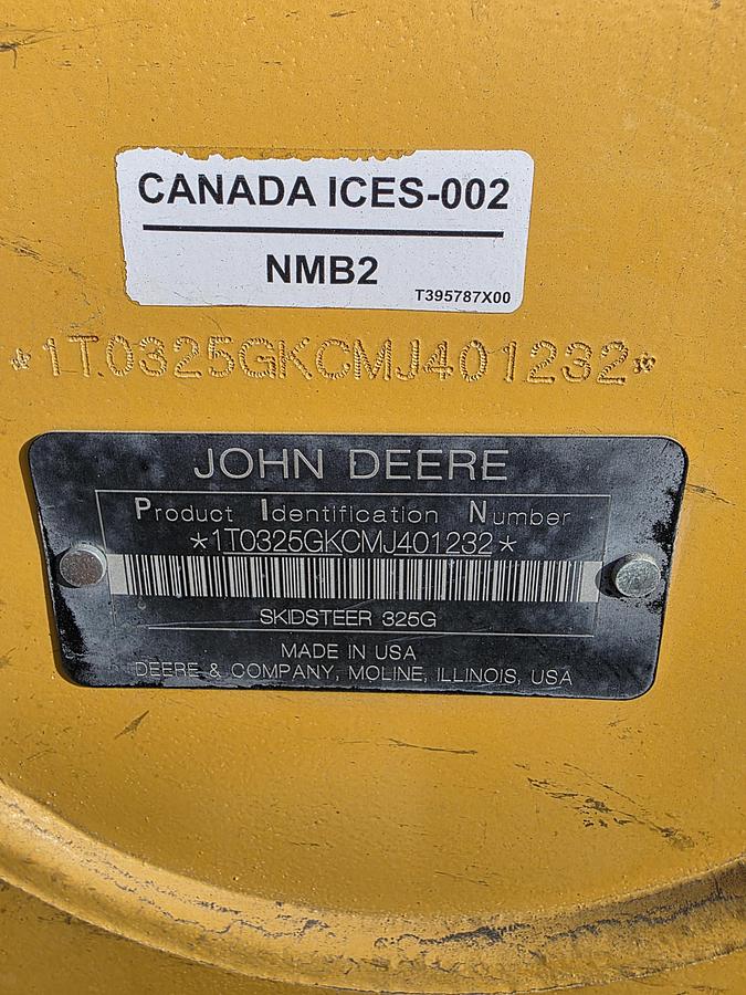Used JOHN DEERE 325G