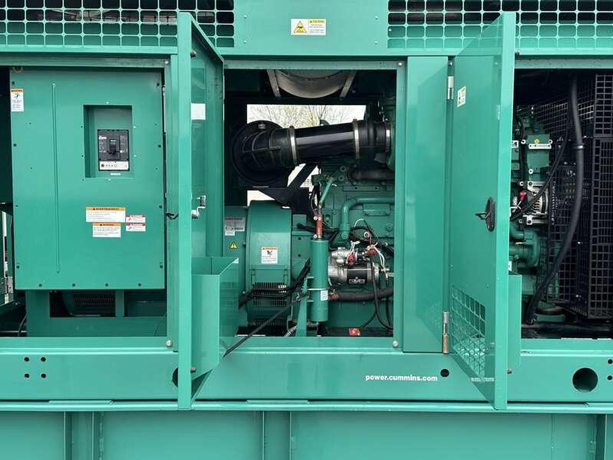 Used Used Cummins DFEJ QSX15-G9 NR2 Diesel Generator 38 Hrs EPA Tier 2 450 kW