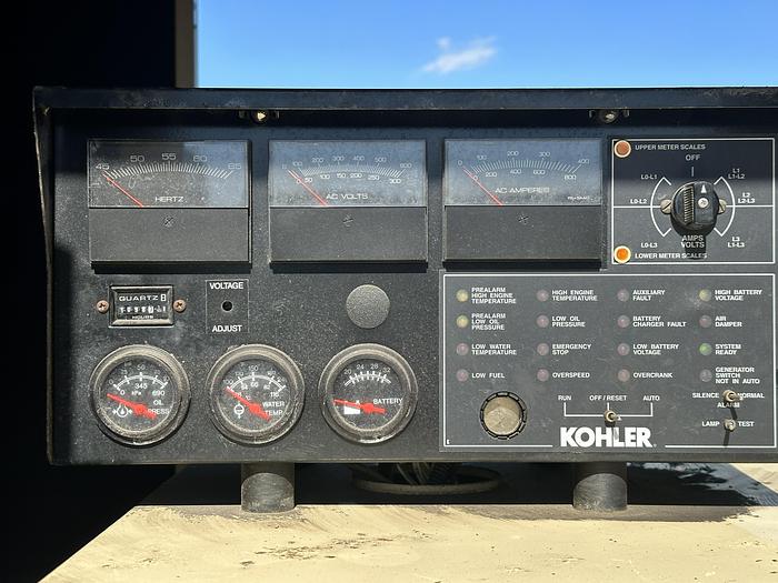 Used Used Kohler 180RZDB Natural Gas Generator, 1098 Hrs, 180 KW