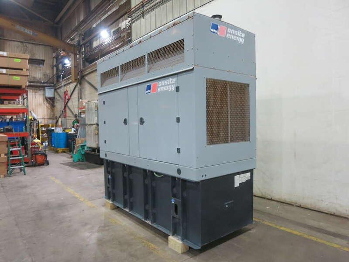 Used Used MTU DS200 Diesel Generator, 34 Hrs, EPA Tier 3  200 kW