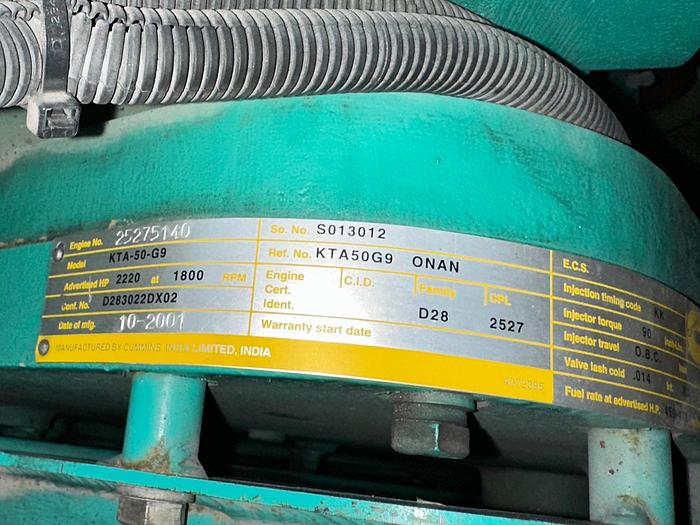 Used 2001 Cummins 1500 DFLE