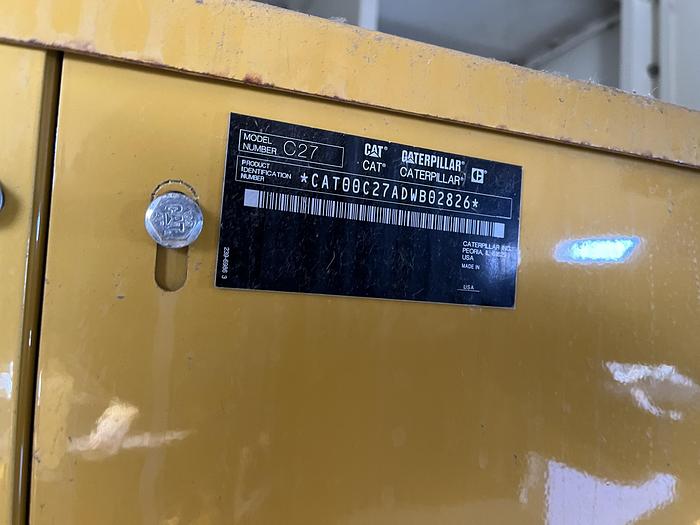 Used Used Caterpillar C27 Diesel Generator 261 Hrs EPA Tier 2, 750 KW