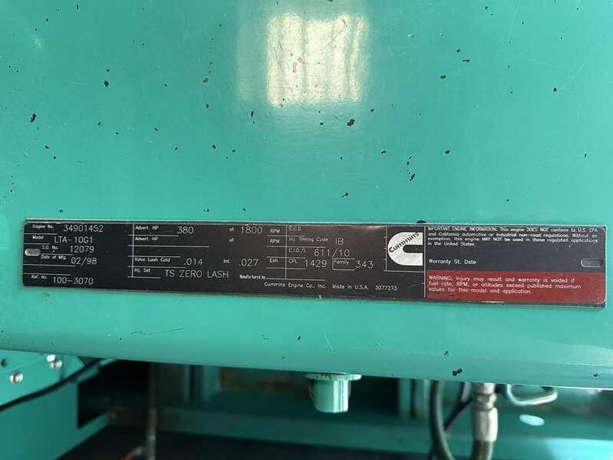 Used Used Cummins DFAB Diesel Generator, 268 Hrs 230 kW