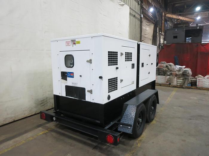 Used Used SWP Rental Grade Diesel Generator, 8105 Hrs, EPA Tier 4F, 115 KW