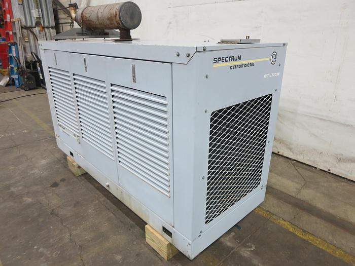 Used Used Detroit Diesel 50GS Natural Gas / Propane Generator 446 Hrs Single Phase, 49 KW