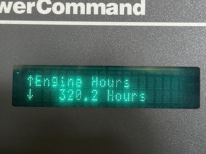 Used Used Cummins GGLB Natural Gas / Propane Generator, 320 Hrs, 150 KW