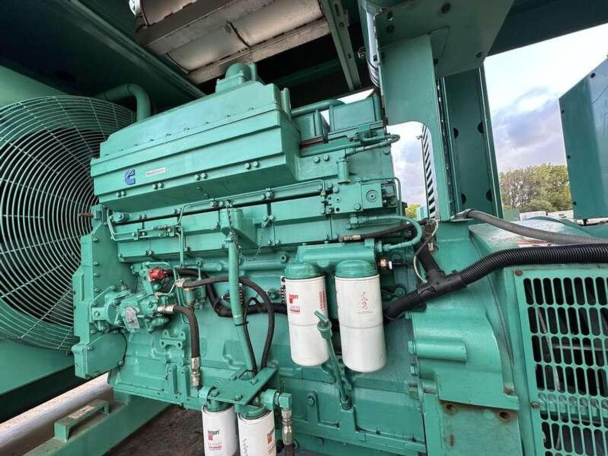 Used Used Cummins DFED KTA19-G4 Diesel Generator, 95 Hrs 500 kW