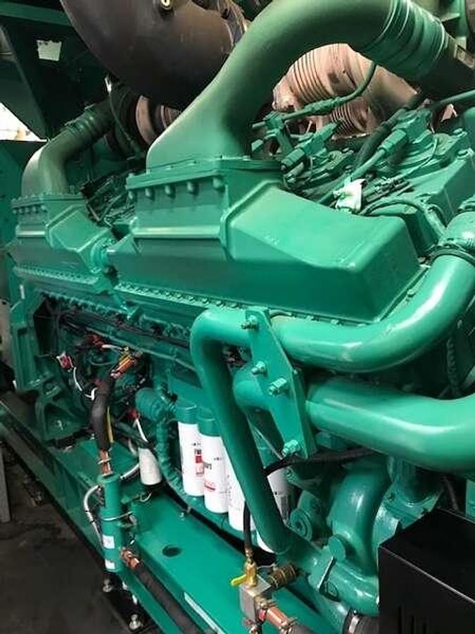 Used Used Cummins DQKAF Diesel Generator, 166 Hrs, EPA Tier 2 2250 kW
