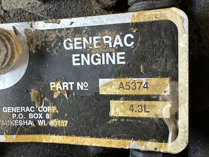 Used Used Generac SG0060 Natural Gas / Propane Generator, 341 Hrs, 60 KW