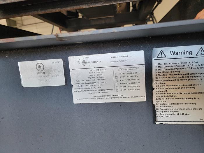 Used generator 2021 Perkins  175k