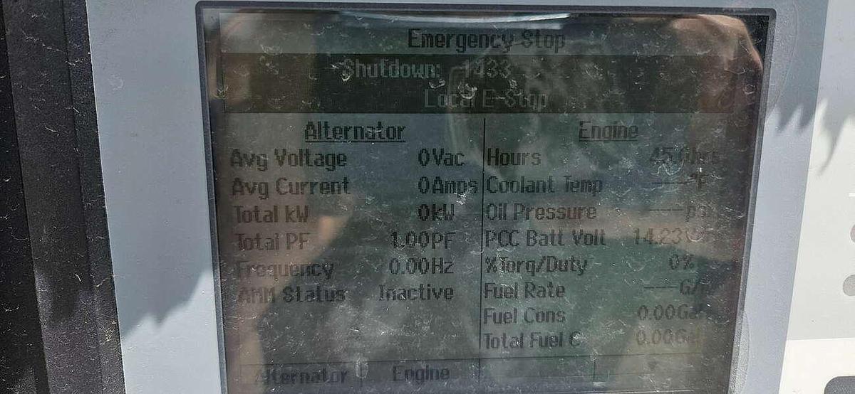 Used Used Cummins DQPAA QSK19-G8 Diesel Generator, 45 Hrs, EPA Tier 2  600 kW