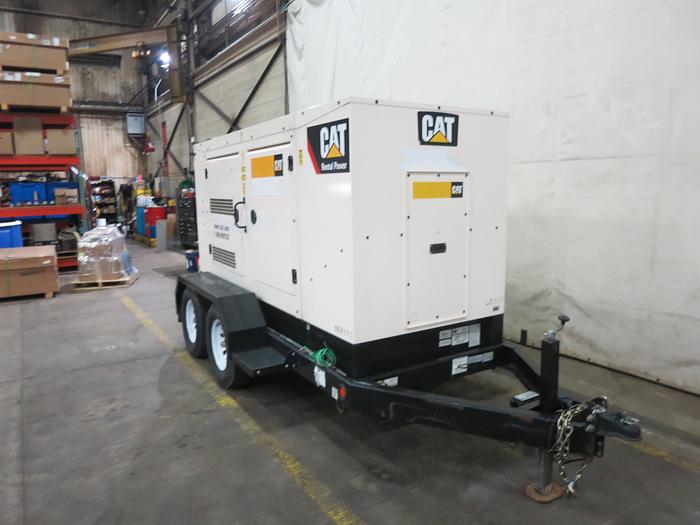 Used Used Caterpillar XQ125 Rental Grade Diesel Generator 5950 Hrs EPA Tier 4F, 110 KW