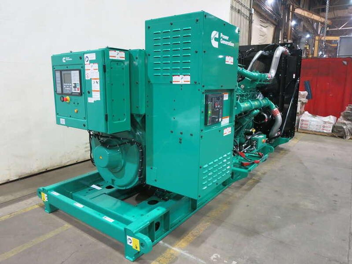 New Cummins C1500D6E Diesel Generator, 0 Hrs, EPA Tier 2 $379,900 1500 kW