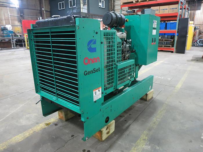 Used Used Cummins GGFD Natural Gas / Propane Generator, 375 Hrs, 35 KW