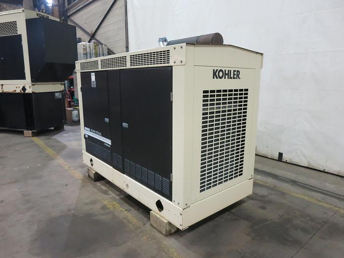 Used Used Kohler 30RZG Natural Gas / Propane Generator, 467 Hrs Single Phase, 33 KW