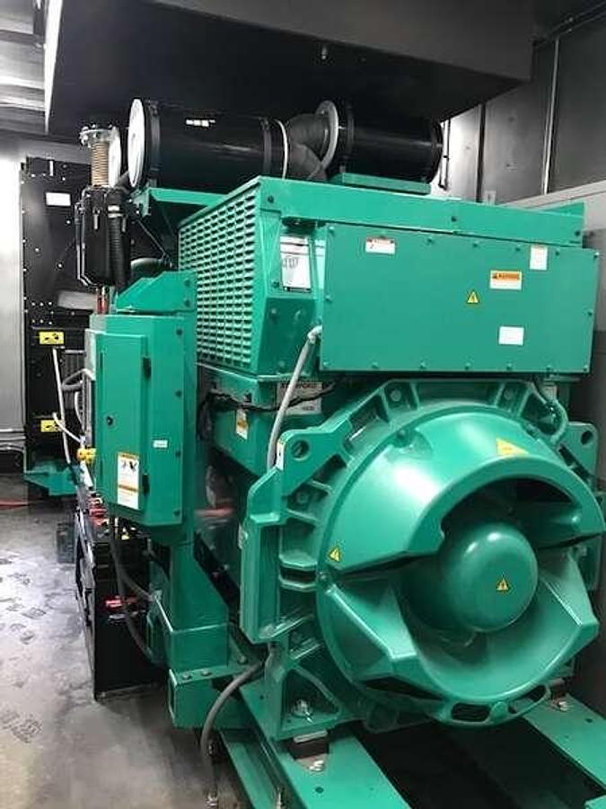 Used Used Cummins DQKAF Diesel Generator, 166 Hrs, EPA Tier 2 2250 kW
