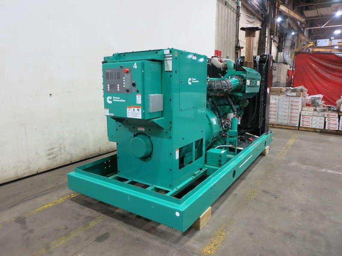 Used Used Cummins DFEK QSX15-G9 NR2 Diesel Generator 356 Hrs EPA Tier 2  500 kW