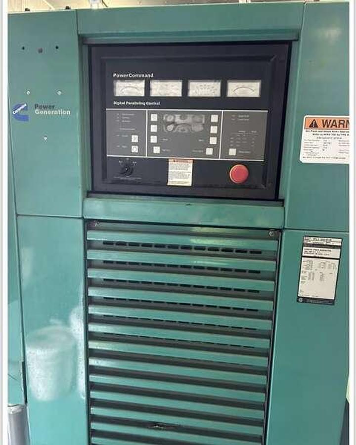 Used Used Cummins DFLC KTA50-G3 Diesel Generator, 562 Hrs 1250 kW
