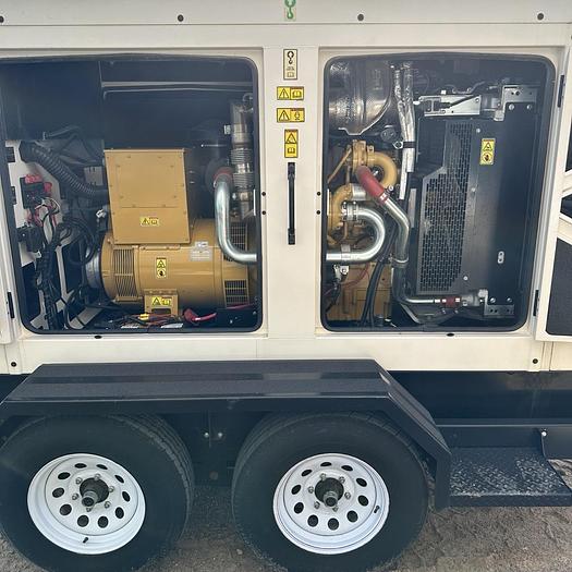 Used Used Caterpillar XQ125 Rental Grade Diesel Generator 5487 Hrs EPA Tier 4F, 110 KW
