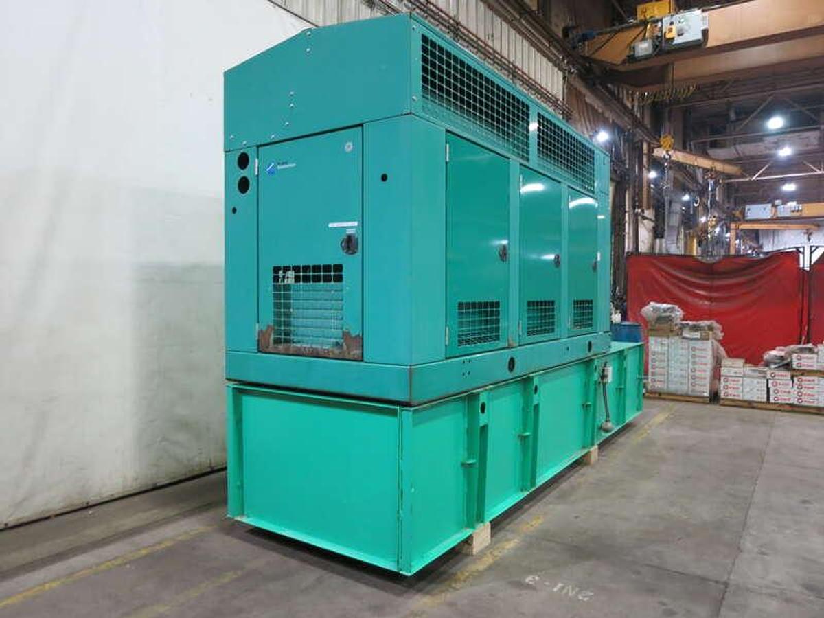 Used Cummins DFEK QSX15-G9 Diesel Generator, 371 Hrs, EPA Tier 2 500 kW