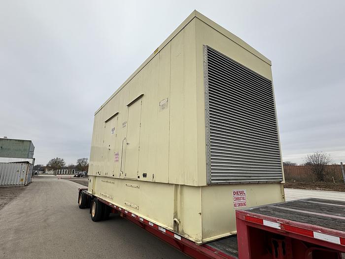 Used Used Caterpillar 3412 Diesel Generator, 1159 Hrs, 600 KW