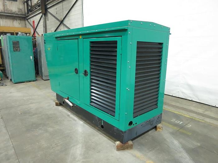 Used Cummins 150 kW standby natural gas generator set, model 150GFPA,