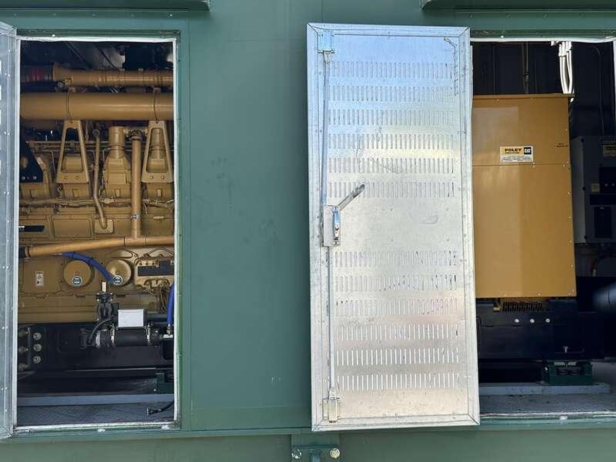 Used Used Caterpillar 3512C Diesel Generator, 591 Hrs, EPA Tier 2 1500 kW