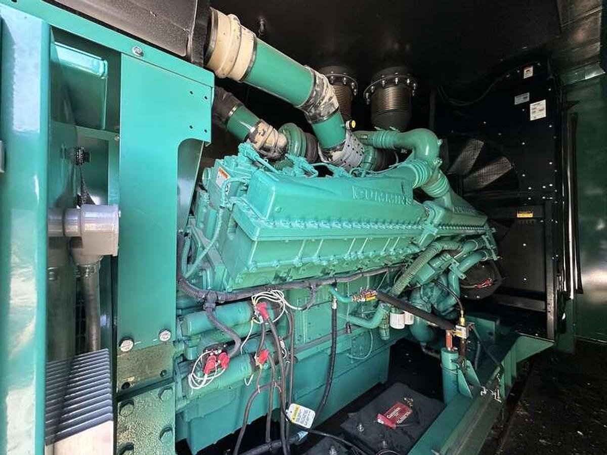 Used Used Cummins DQGAA Diesel Generator, 241 Hrs, EPA Tier 2 1250 kW