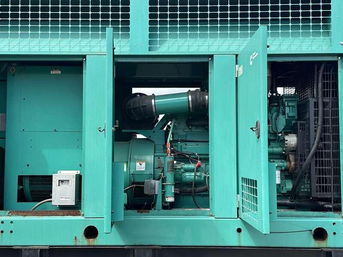 Used Cummins DFEK QSX15-G9 NR2 Diesel Generator, 501 Hrs, EPA Tier 2  500 kW