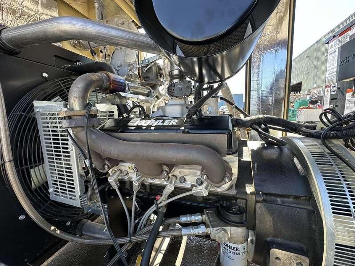 Used Used Kohler KG80 Natural Gas / Propane Generator, 83 Hrs, EPA Certified