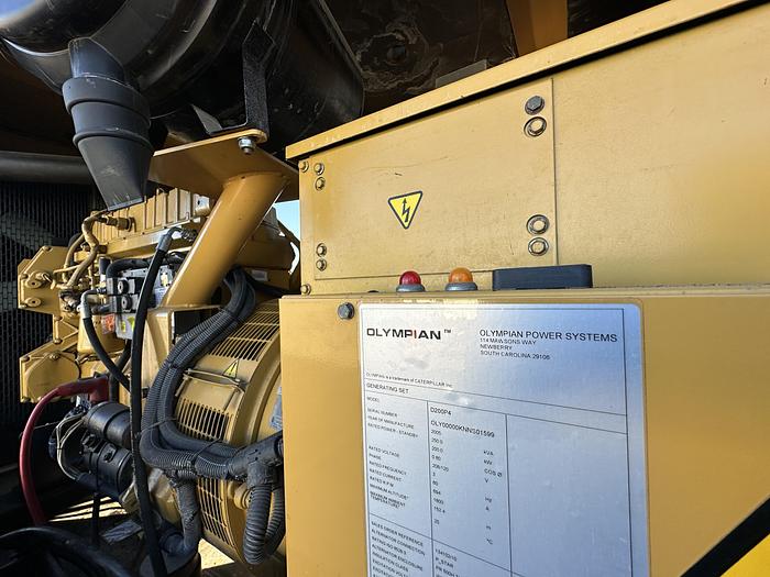 Used Used Caterpillar D200P4 Diesel Generator, 171 Hrs, 200 KW