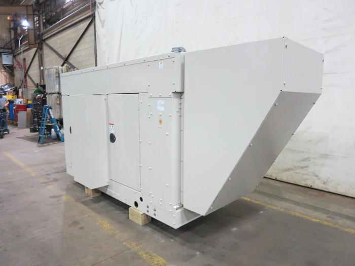 Used Used Cummins GGHJ Natural Gas / Propane Generator, 181 Hrs, EPA Certified, 1 or 3 Phase, 125 KW