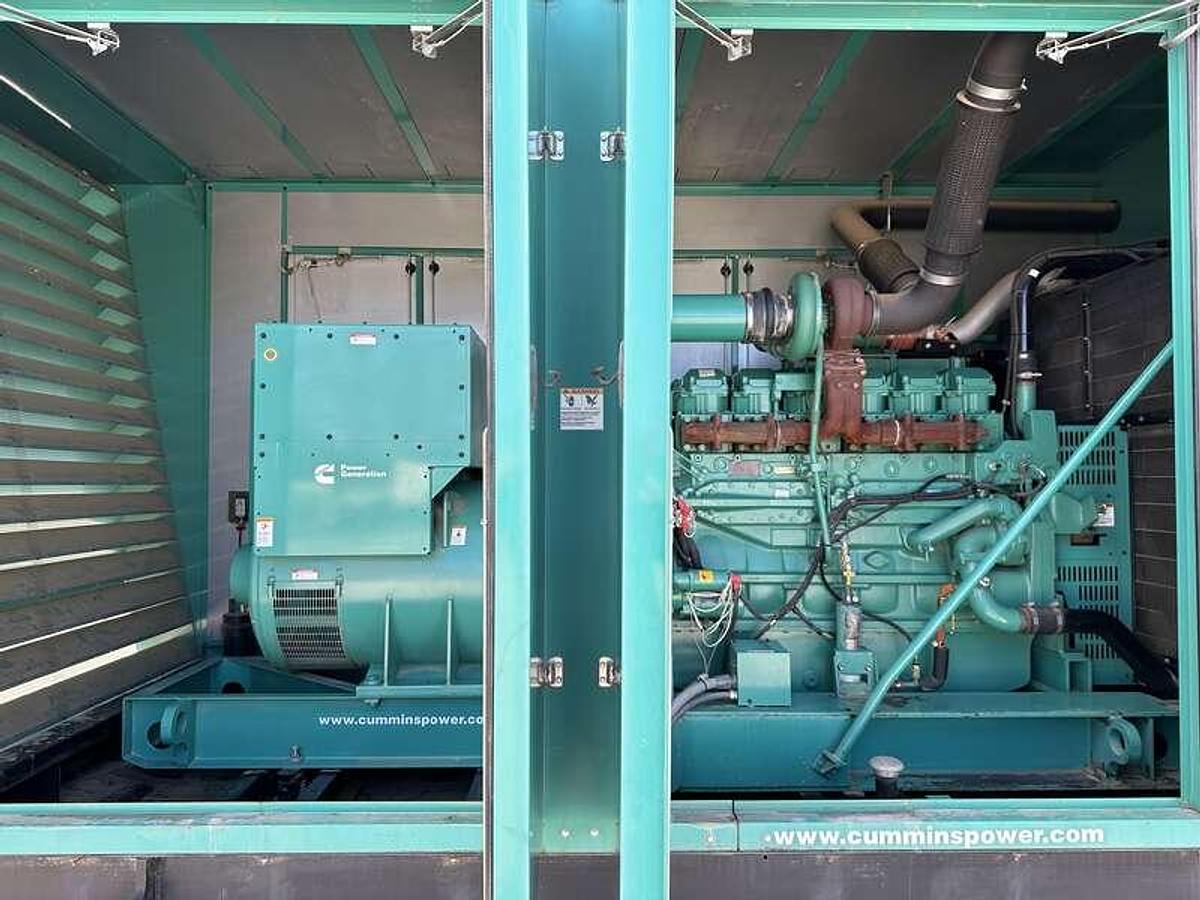 Used Used Cummins DQCA QSK23-G7 Diesel Generator, 685 Hrs, EPA Tier 2 600 kW