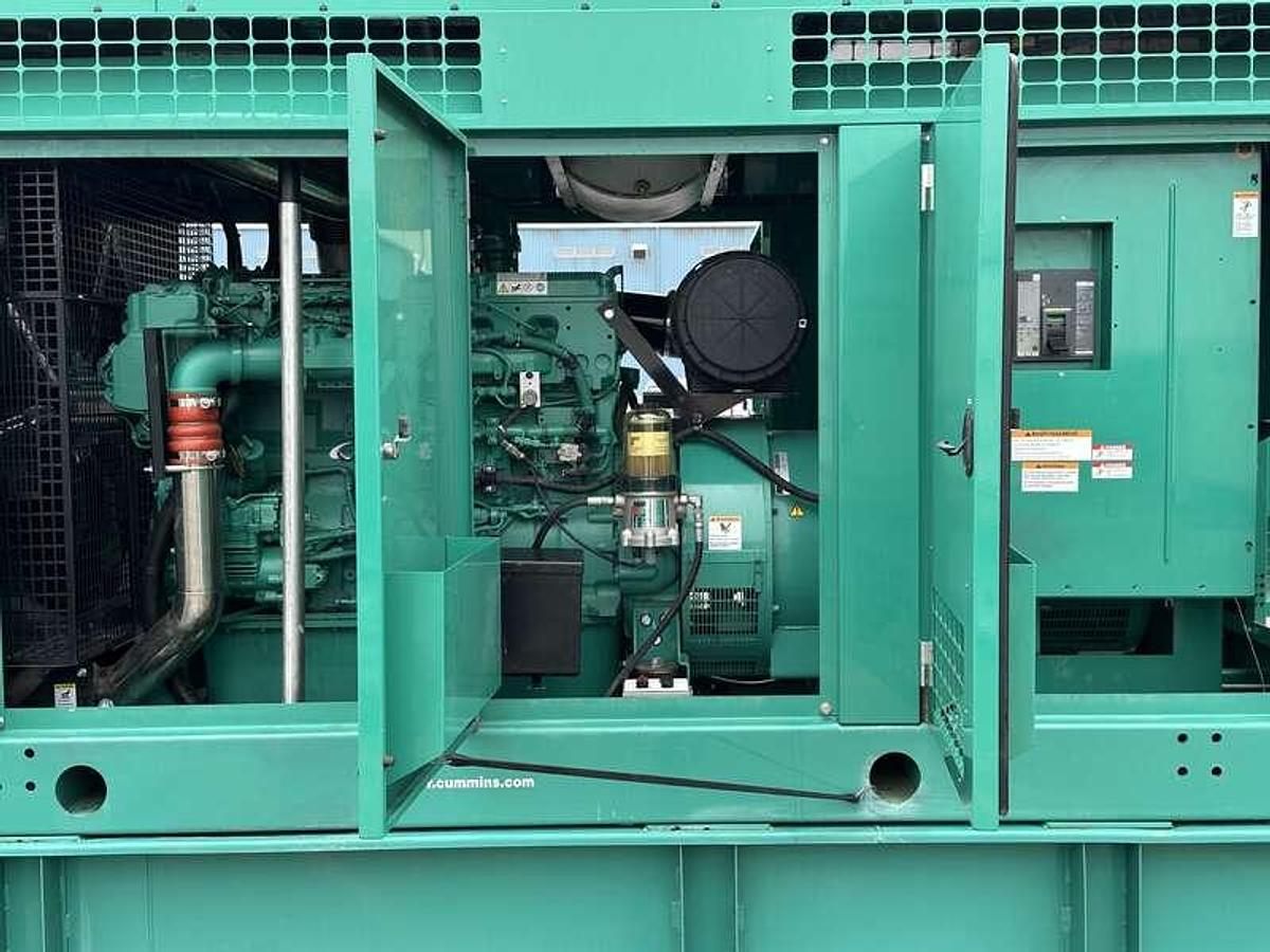 Used Used Cummins DFEJ QSX15-G9 NR2 Diesel Generator 38 Hrs EPA Tier 2 450 kW