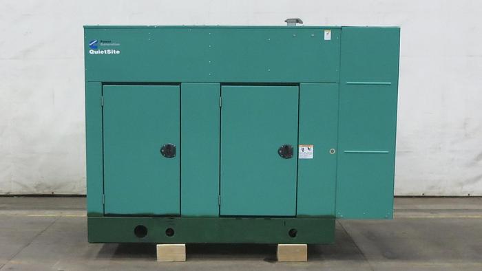Used Used Cummins GGHF Natural Gas / Propane Generator, 418 Hrs Single Phase, 75 KW